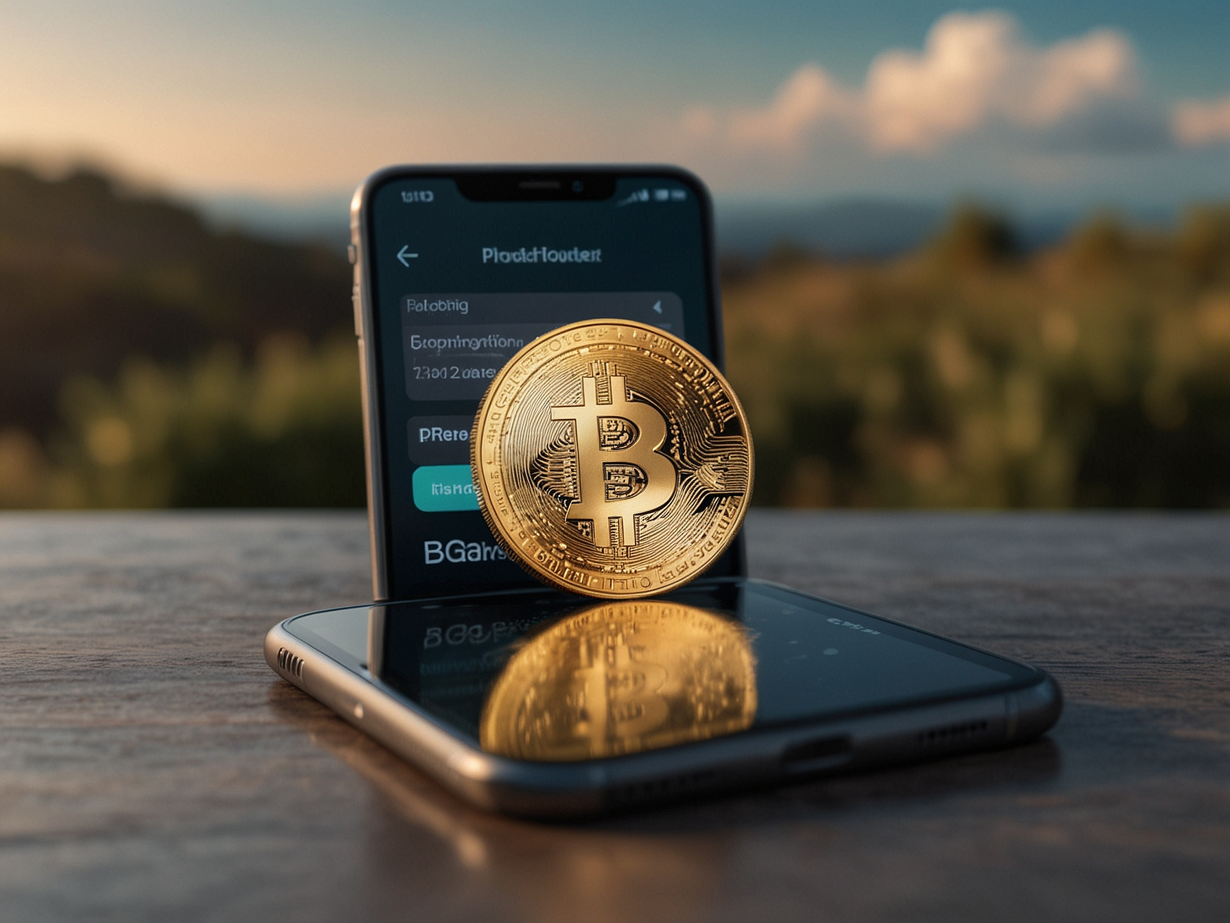 Cryptocurrency deposit banner