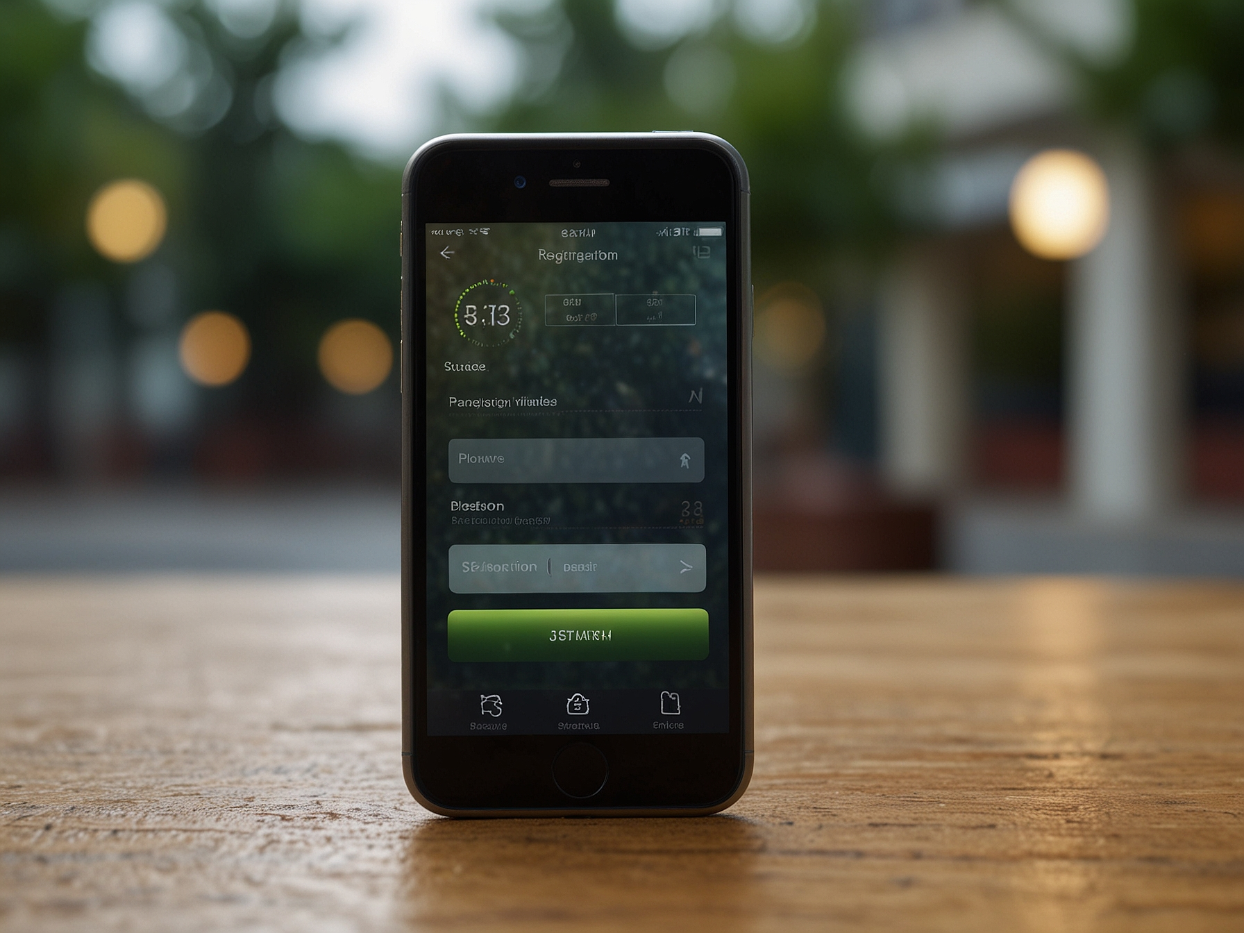 Fast registration banner